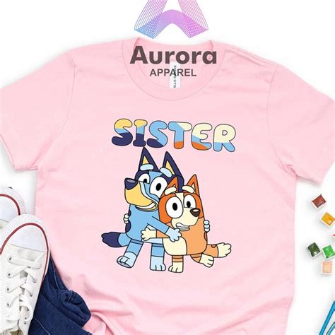 bluey big sister shirt|bluey big sister graphic.